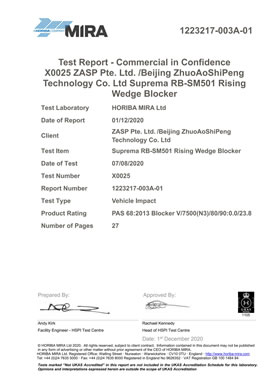 SGS Certification